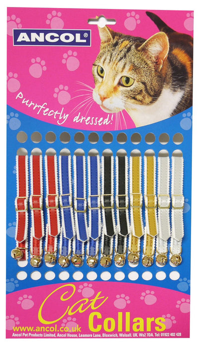 Ancol Safety Buckle Cat Collar Reflective Assorted